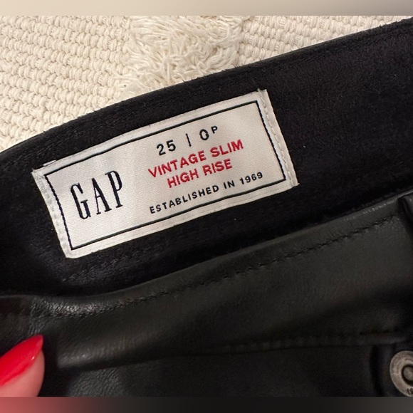 GAP: HIGH RISE VINTAGE SLIM JEAN - Picture 3 of 4